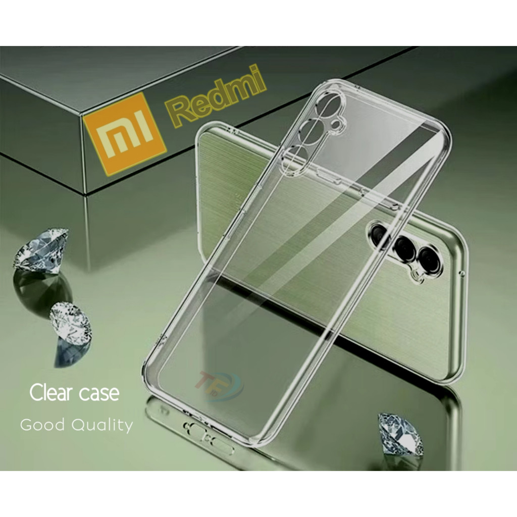 เคสใสถุงลมนิรภัยRedmi 14C 13C 12C 13 12 11 10 5G 10 4G 10A 10 Prime 10C A3 A2 A1 A1 + Y3 เคสใส