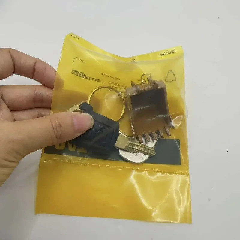 15 ชิ้น 5P8500 8H5306 พร้อมพวงกุญแจถังสําหรับรถขุดอุปกรณ์หนักพวงกุญแจ F0002