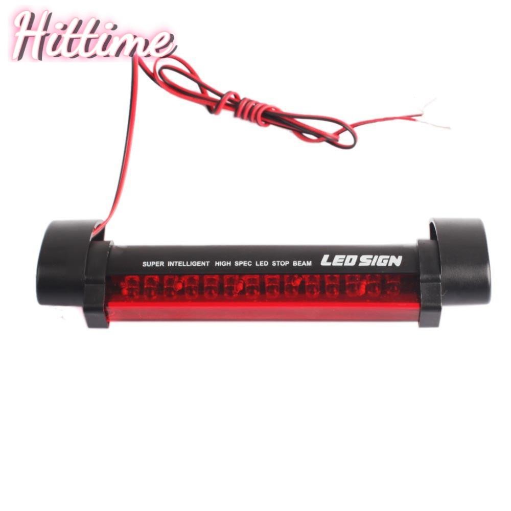 HITTIME Universal Red 14 LED 3rd Auto Car เบรคไฟท้ายด้านหลัง High Mount Stop โคมไฟ 12V B6G7