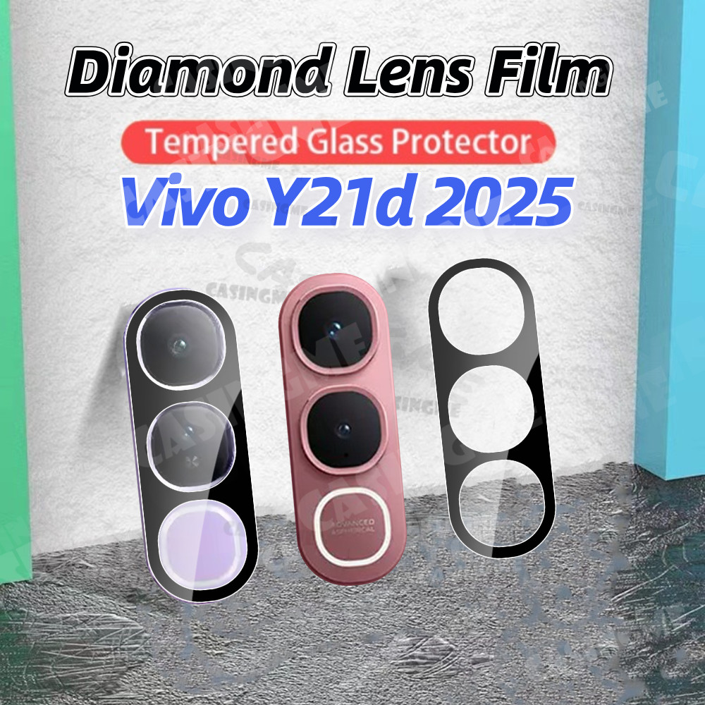 Vivo Y21d 2025 Full Coverage 3Dเลนส์กล้องสําหรับVivo Y21d Y21d VivoY21d Y21d Y21 DY 21d Y21d 4G 5G 2