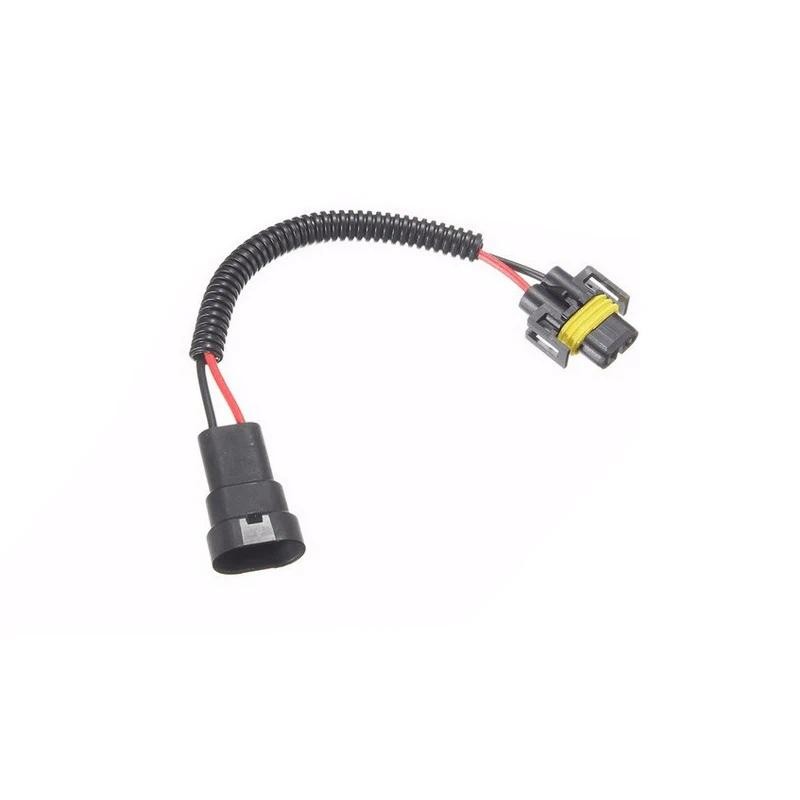 1x HB3 HB4 9005 9006 ถึง H11 H8 Connector ไฟหน้าซ็อกเก็ตปลั๊กสายแปลงชายหญิง