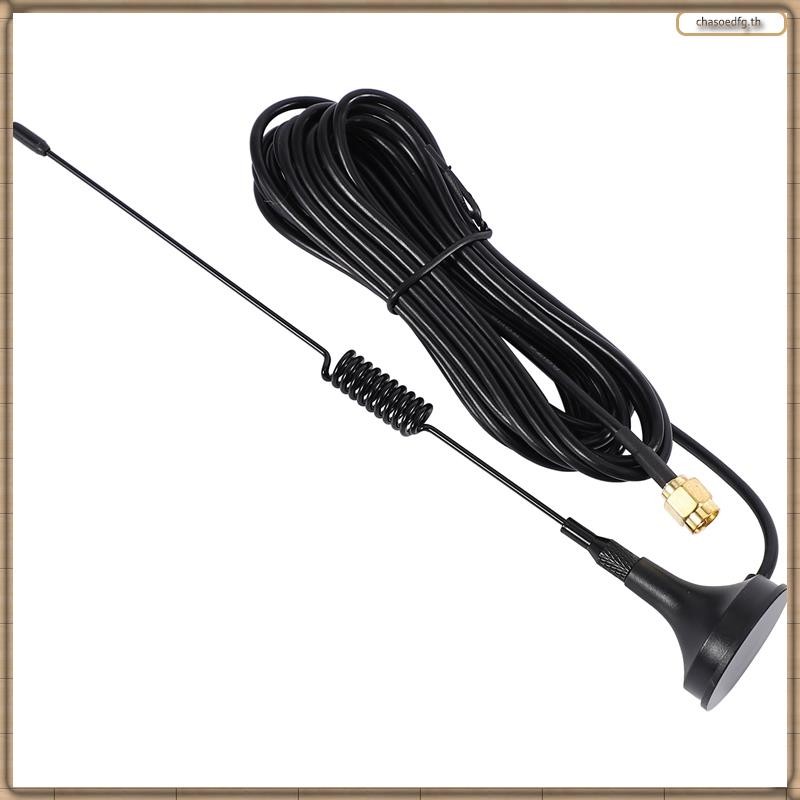 [BP] 4G Monopole เสาอากาศดูดถ้วยแม่เหล็ก 3Meter Sma เสาอากาศความสูง 31 ซม. 10Dbi Gain Rg174 สําหรับ 