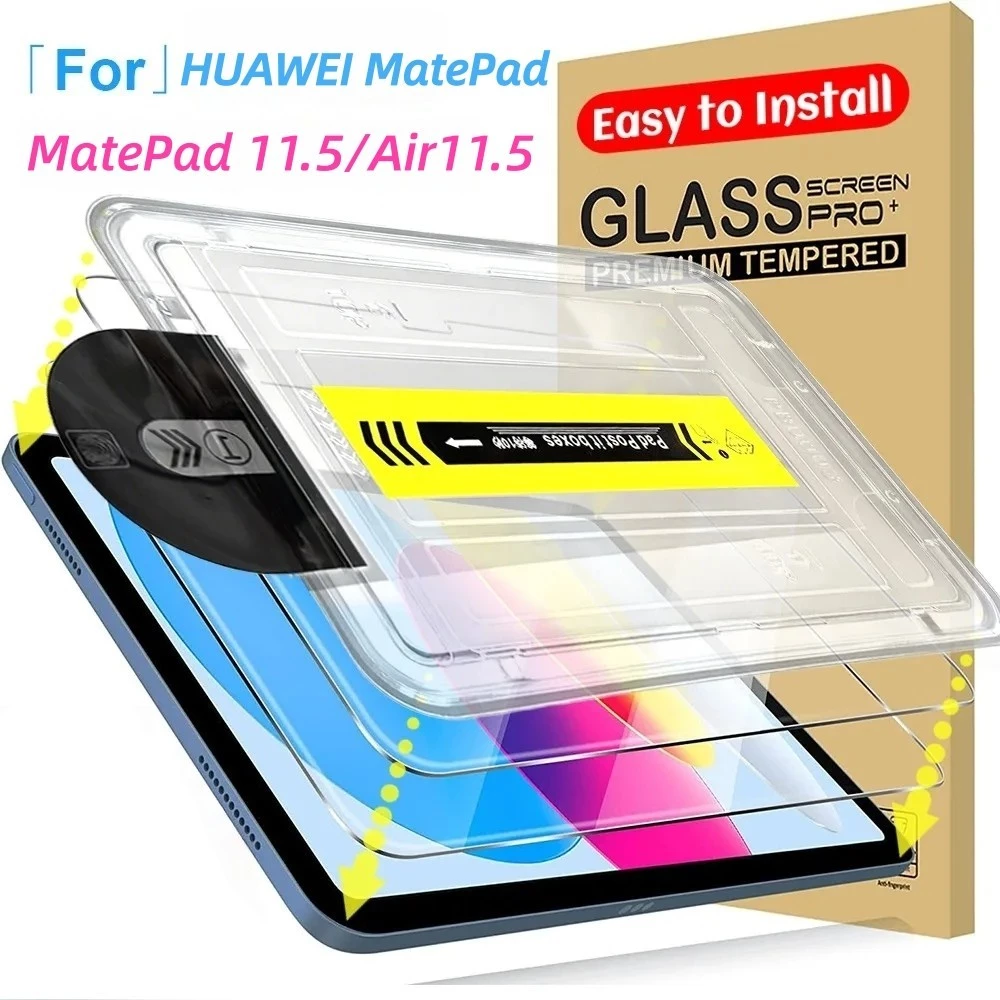 กระจกนิรภัย9H for Honor 9/10 12.1 HUAWEI MatePad 11.5/air11.5แท็บเล็ต ติดฟิล์มเร็วป้องกันรอยขีดข่วน
