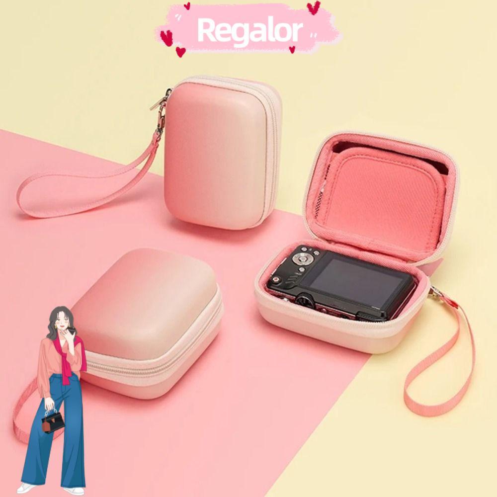 REGALOR กระเป๋ากล้องดิจิตอล,น้ําหนักเบาPU Hard Cover,อุปกรณ์เสริมกล้องกันน้ําสําหรับZV-1 ZV-1II ZV1 