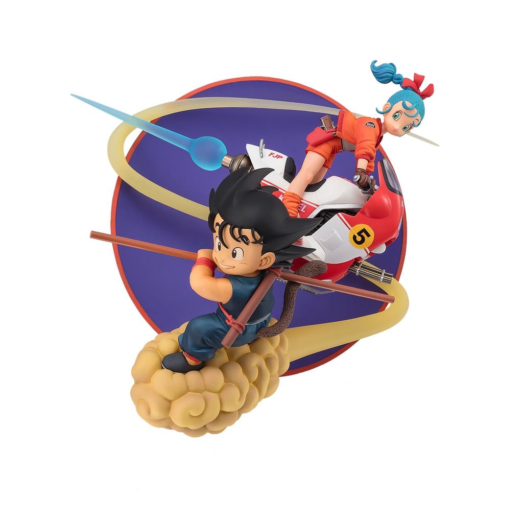 Soul Nations Dragon Ball Son Goku & Bulma FiguartsZERO Collector Figure