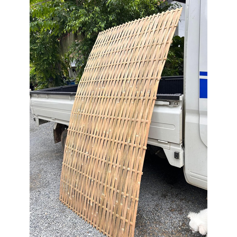 ระแนงไม้ไผ่สาน ขนาด1