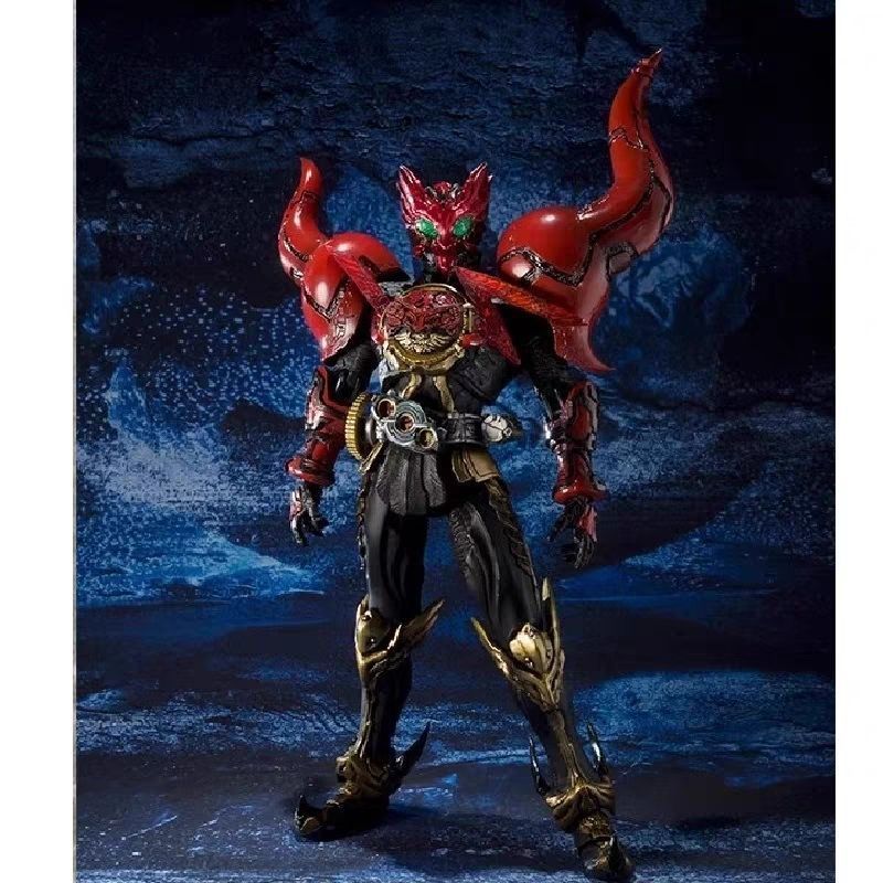 【พร้อมส่ง】sic kamen rider ooo ของเล่นตัวละครอนิเมะของแท้