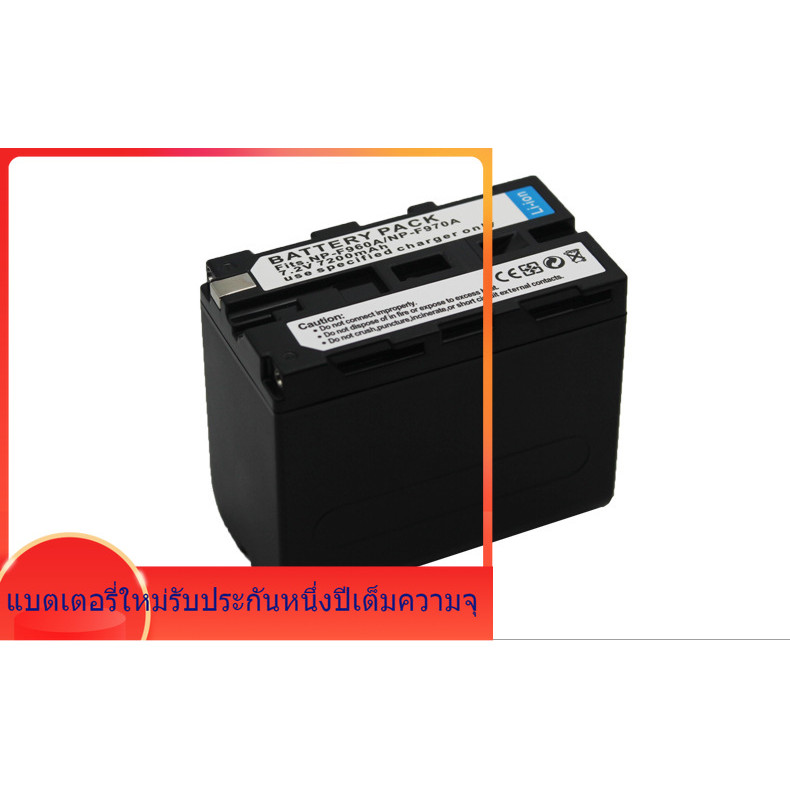 แบรนด์ใหม่ LED เติมแสง NP-F970 แบตเตอรี่จอภาพ NP-F970 แบตเตอรี่ถ่ายภาพแสง NP-F970 แบตเตอรี่ครึ่งถอดร