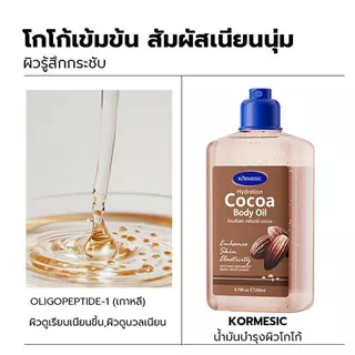 【 1 แถม 2 】 KORMESIC ภาษาอังกฤษ น้ำมันนวดตัว การดูแลร่างกาย โลชั่นทาตัว Body gel Oil 260ml
