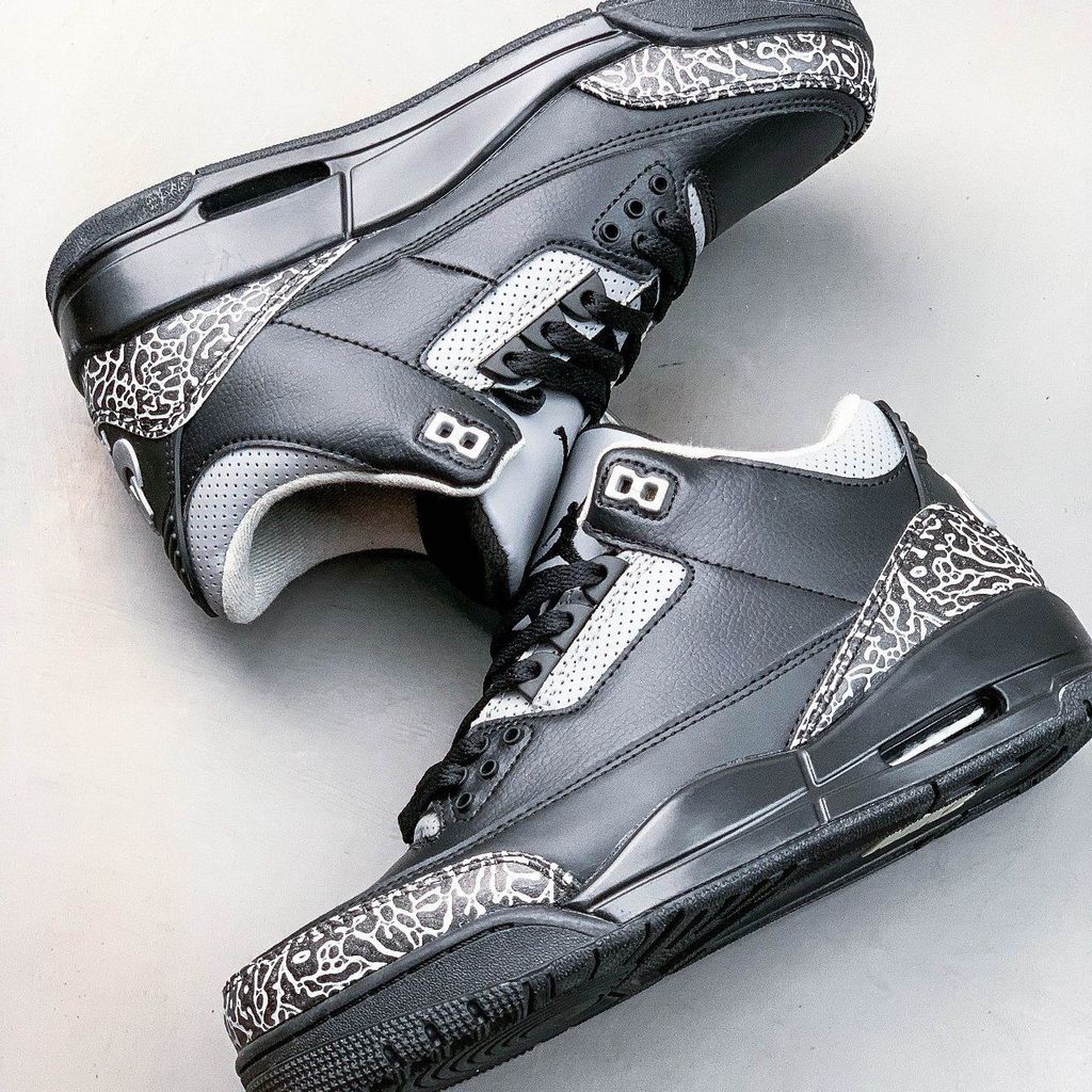 Air jordan 3 Retro AJ3/jordan 3 Retro Casual Sports Culture รองเท้าบาสเก็ตบอล YMJT