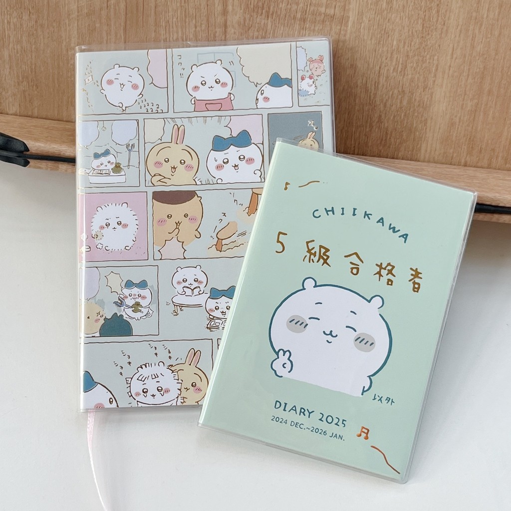 แพลนเนอร์ 2026 planner 2026 2025 chiikawa Jiyikawa ปฏิทินสมุดสมุดสมุดสมุดสมุดสมุดแผนเดือนสำหรับนักเร