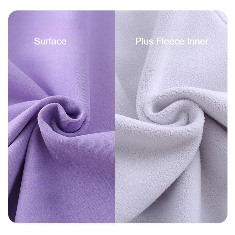 ฤดูใบไม้ร่วงฤดูหนาวเด็กขนแกะเสื้อกันหนาวหมวกกางเกงชุด2025ใหม่ชายหญิงกีฬาที่อบอุ่นเสื้อสวมหัววอร์มสองชิ้น - รูปที่ 5