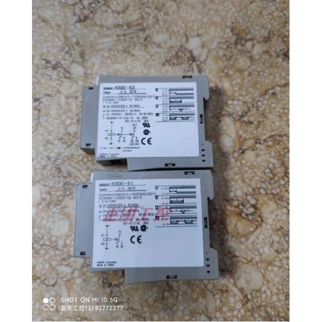 รีเลย์เวลา H3DE-S1 เวลารอบ H3DE-S2 H3DE-M1 H3DE-M2 H3DE-H Delay