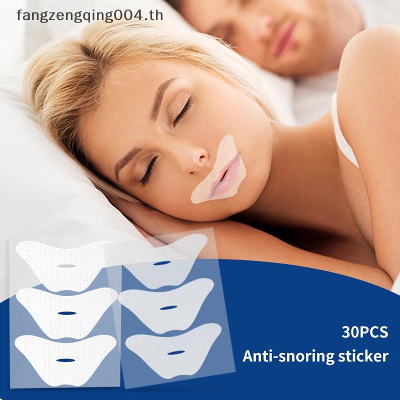 F4TH 30 ชิ้น Anti Snoring Sleep Strips สติกเกอร์ Gentle Less ปากซีลเทปหยุด Snore ปากแก้ไขสติกเกอร์เท