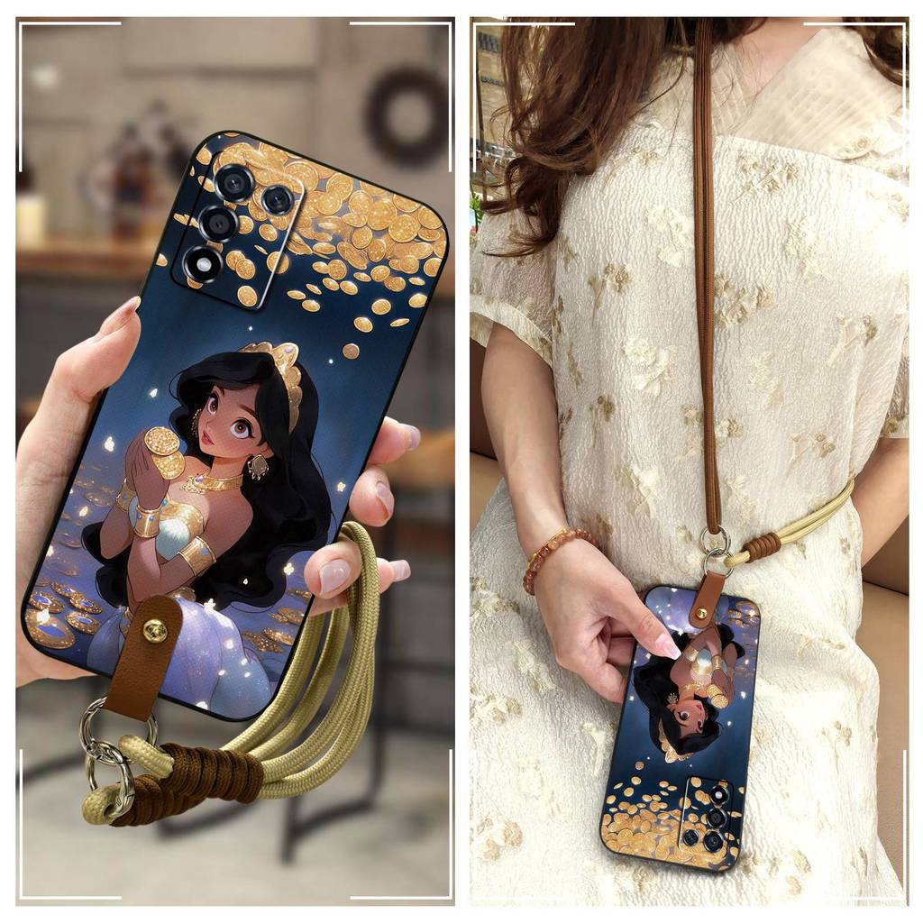 กันกระแทกสกปรกเคสโทรศัพท์สําหรับOPPO K9S/Realme Q3S/Q3T/K10 Vitality Edition Graffitiแนวทแยงน่ารักนุ