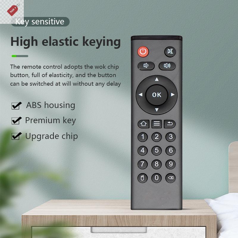 ALIK รีโมทคอนโทรลสําหรับ TX6 TX2 TX5 TX8 TX6S SQ2-BOX Max Tx92 Tx2 Tx5 Tx66 Tx68 X4 W2 W2a Tx3 สําหร