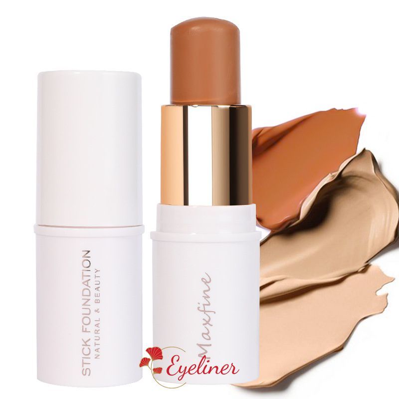 MAXFINE คอนซีลเลอร์ Stick Foundation Moisturizing Natural Nude แต่งหน้า Ms Retouching Foundation Sti