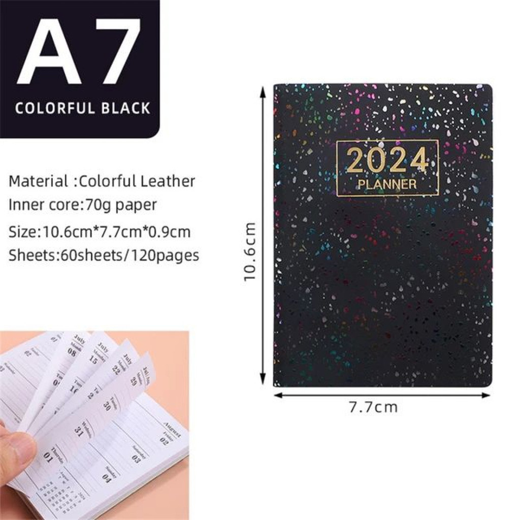2024 Notebook Planner 365 Days Glitz - MK20
