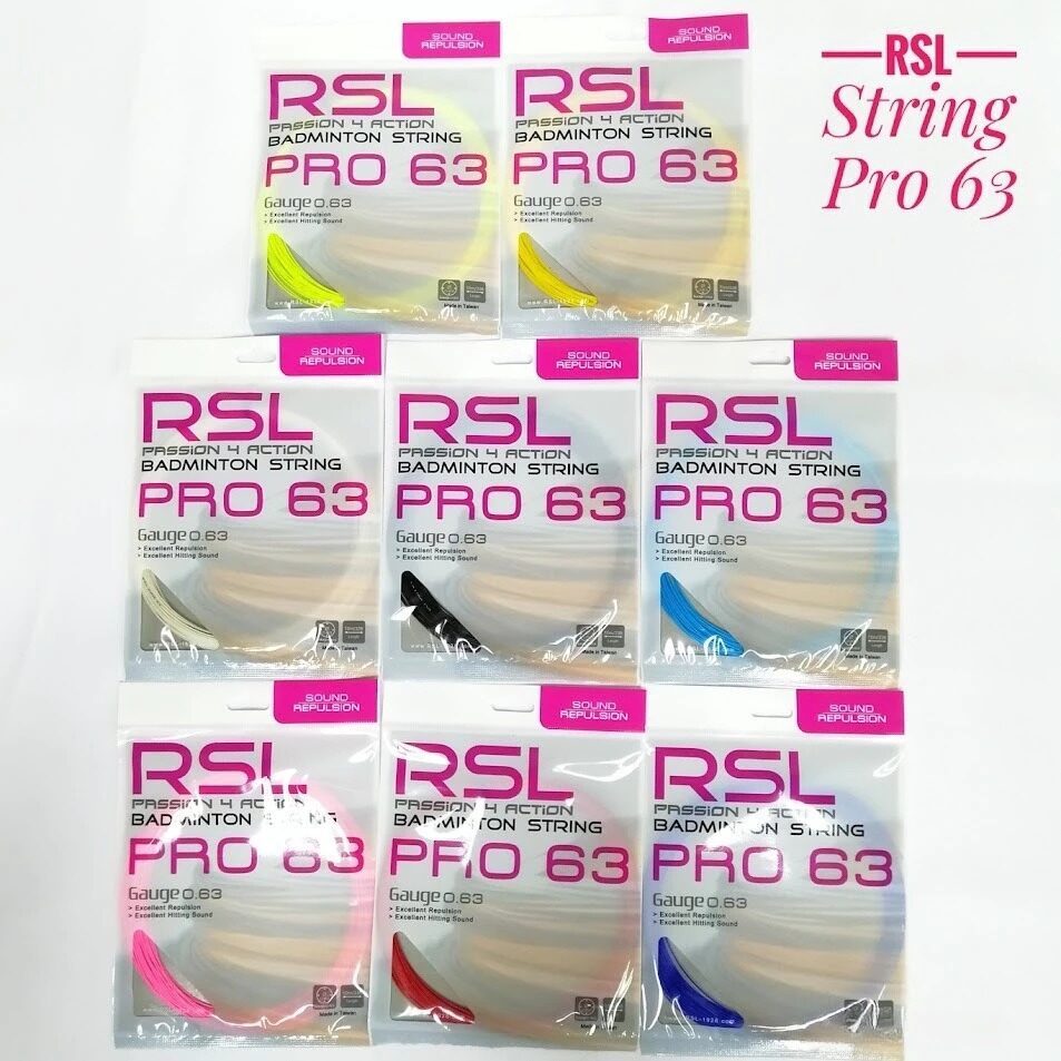 RSL สายแบดมินตัน PRO 63 / TALI BADMINTON RSL PRO 63