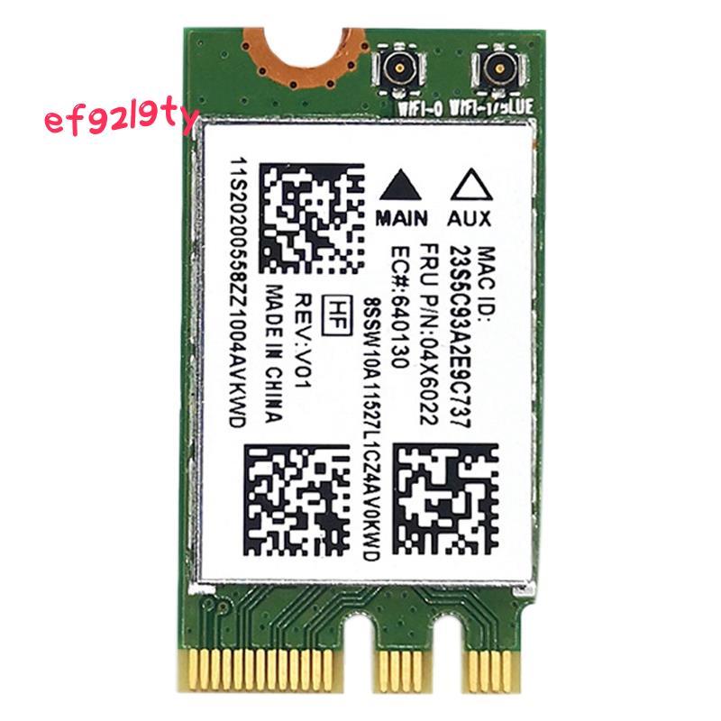 QCNFA335 การ์ดเครือข่ายไร้สาย,อินเทอร์เฟซ NGFF M2 4.0 การ์ดเครือข่ายไร้สายระบบรองรับ Win7/Win8/Win10