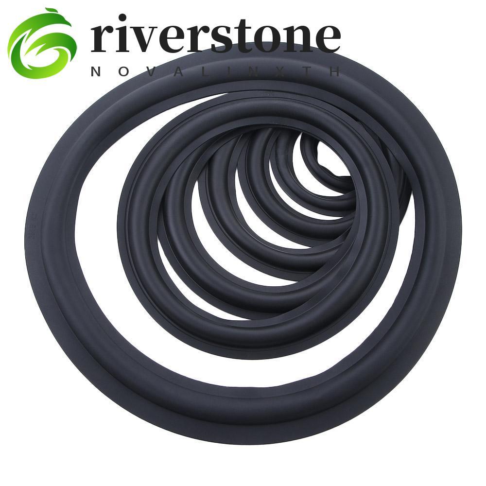 RIVERSTONE ลําโพงพับขอบแหวน 7/8/9/10/12 INCH ขอบยาง 3/4/6.5INCH Universal Subwoofer แหวนพับ