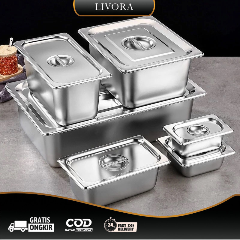 FOODPAN Stainless Buffet / Stainless Food Container / Stainless Food Pan Container / Stainless Buffe