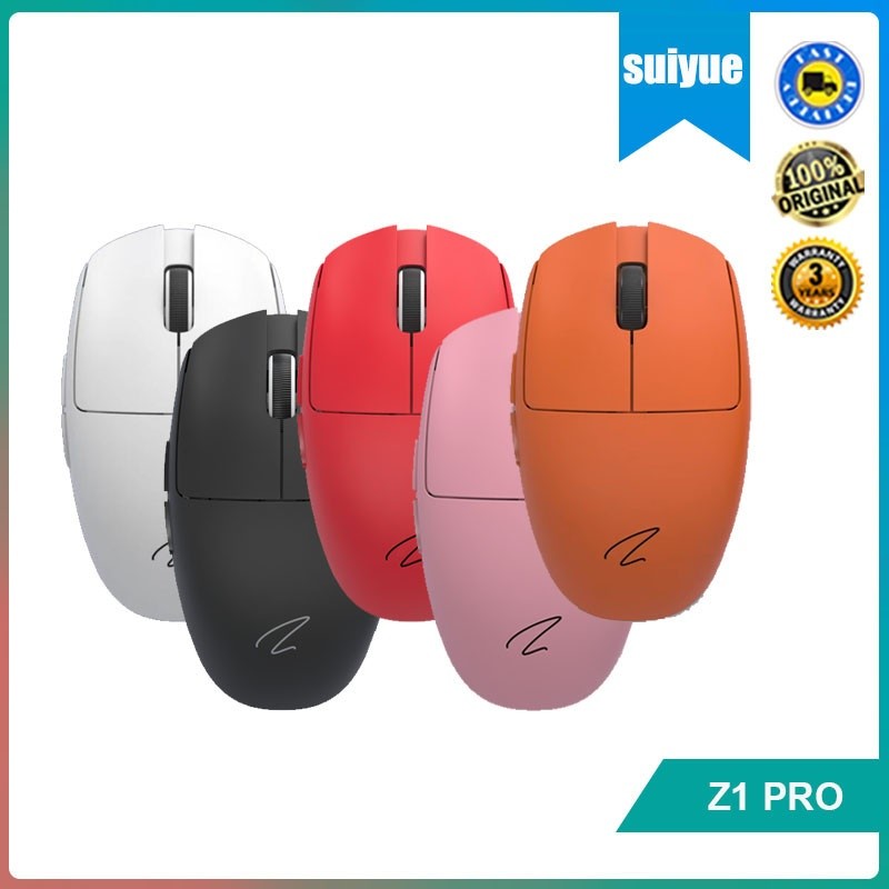 Zaopin Z1 PRO PAM3395 Mouse 2.4G Wired 26000DPI 51g Gaming 1K/4K hollow Out Micro RGB Mice Rechargea
