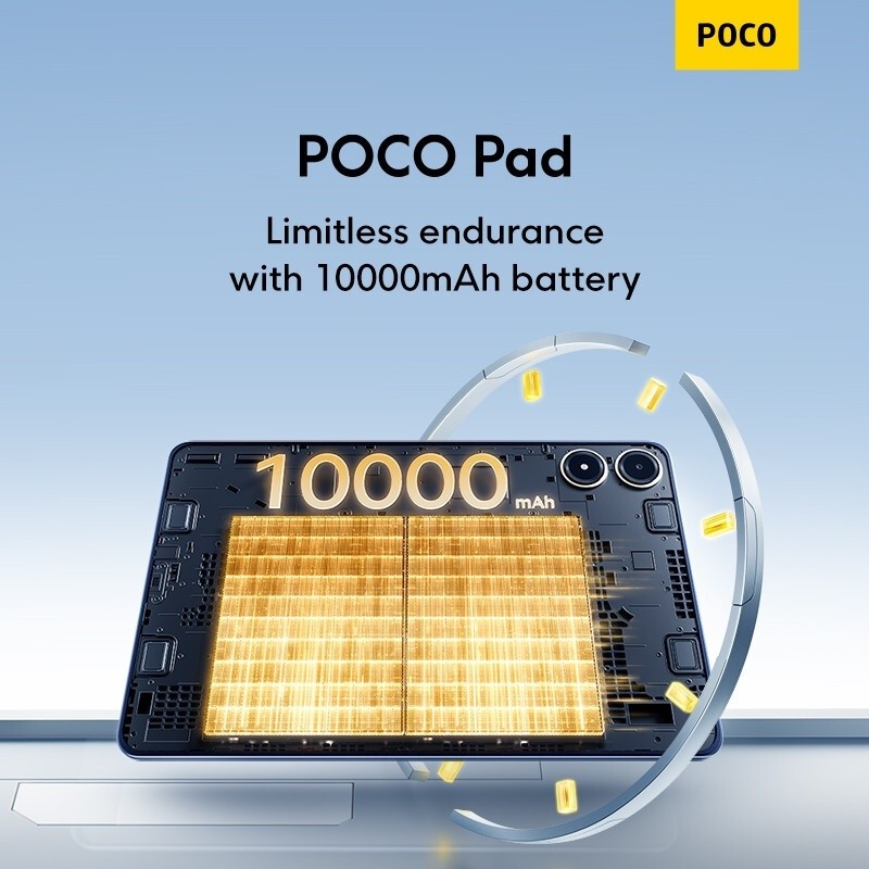 Pad | 8GB+256GB 12.1‘’ 2.5K 120Hz display 10000mAh battery tablet