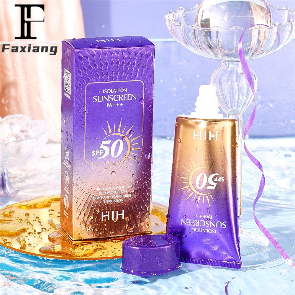 JIANGZHIB ซื้อ 1 แถม 1 ครีมกันแดด HIH SPF50++ ครีมกันแดดสําหรับผิวหน้า
