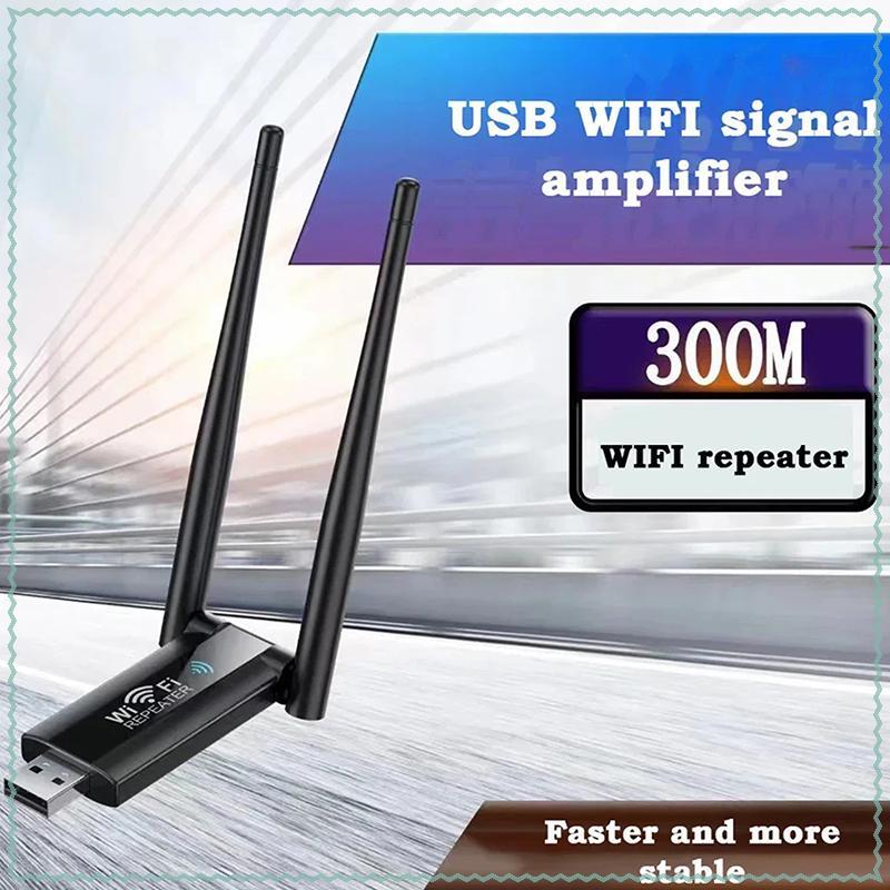 สหหนมคนทคอปเนด์นด์นด์นด์เเจ้ง 300Mbps 2.4G USB Wireless WiFi Repeater Extender Router WiFi เครื่องขย