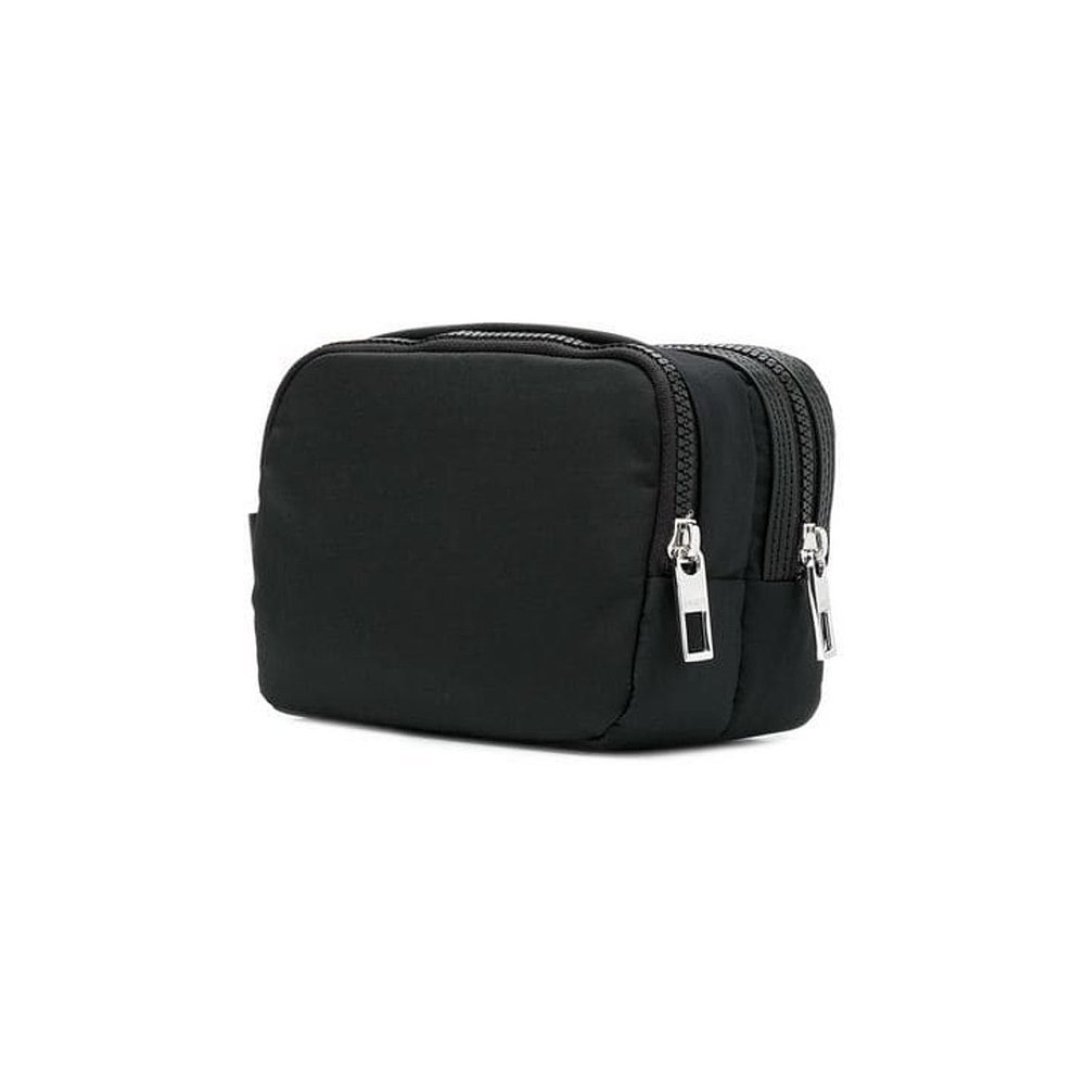 กระเป๋าเครื่องสำอาง Kenzo by Kenzo Takada สไตล์หรูหรา พิมพ์โลโก้ดำ