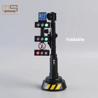 Tt 1 ชิ้นโคมไฟบล็อกอิฐ City Street View อุปกรณ์เสริมความปลอด…