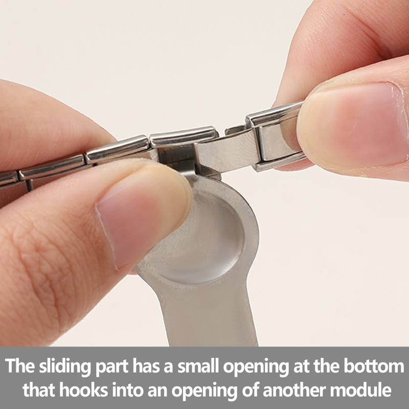 จี้ผีเสื้อสีฟ้าดวงจันทร์แบบอิตาลี DIY ขนาด 9 มิลลิเมตร สแตนเลสสร้อยข้อมือ เสน่ห์วินเทจเพิ่มบุคลิกภาพ - รูปที่ 6