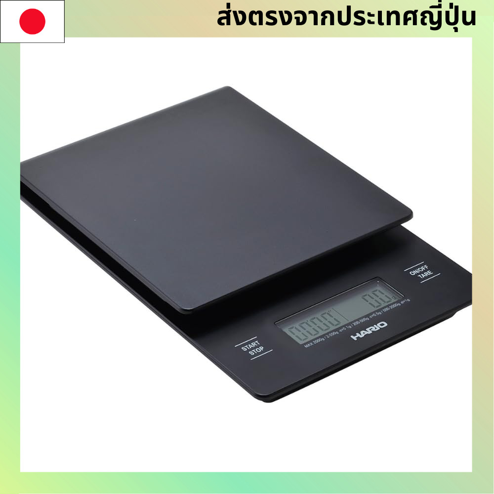 HARIO V60 Drip Scale เครื่องชั่งกาแฟดำ วัดของขวัญ VSTN-2000B