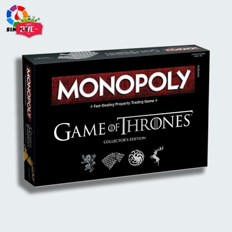 Game of Thrones Monopoly Board Game - English Edition