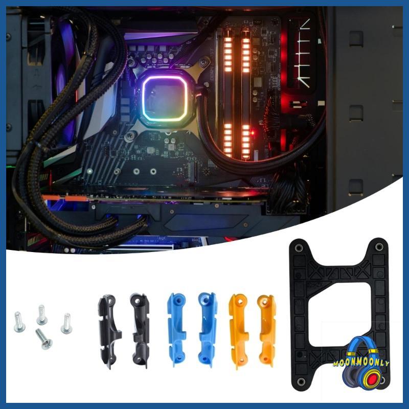 MOON AM4 AM5 Backplane CPU Cooling Bracket สําหรับ AM4 B350 X370 A320 X470 Secures Stable Fit แผ่นด้
