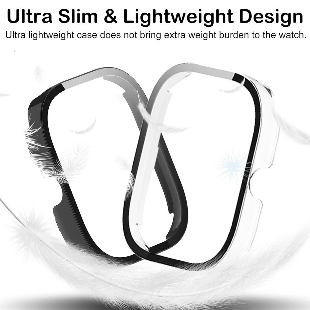 Hard PC คลุมทั้งหมดสําหรับ Xiaomi Redmi นาฬิกา 5/3 Active & Lite ป้องกันหน้าจอกระจกนิรภัย PC กันชนฝาครอบป้องกันสําหรับ Redmi นาฬิกา 5/4/3 - รูปที่ 2