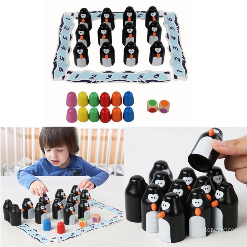Loner Penguin Memory Game Memory Chess Family Game Memory Match Stick Chess