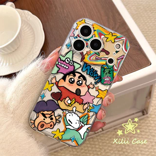 เคสฤดูร้อนใหม่ ลายชินจัง+สร้อยข้อมือ OPPO A6 A5i A5 A38 A3 X pro A60 A18 A78 A77 F31 A57 A7 A55 A15 A16 A79 A98 A78 A15