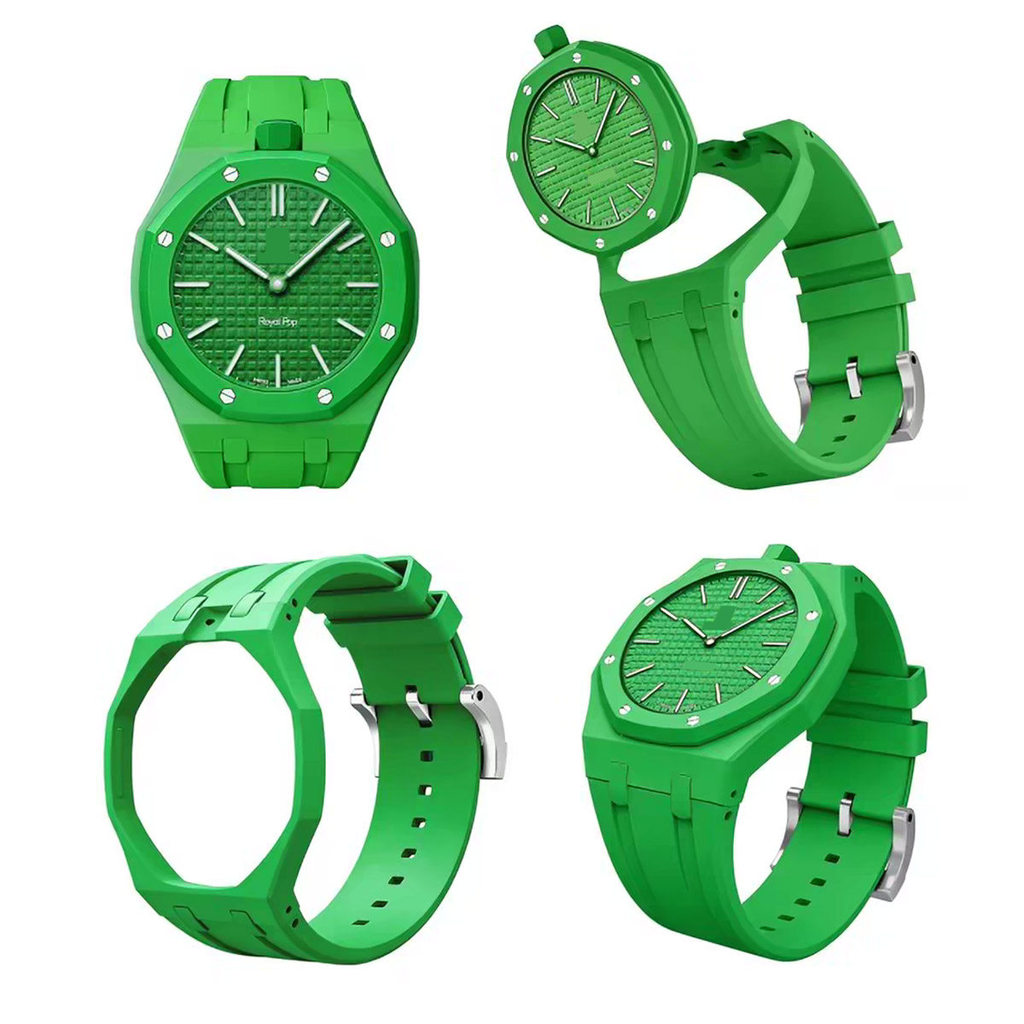 เหมาะสําหรับ Swatch Co-Branded Pocket Watch Swatch Modified Biocermic Case Integrated Jelly Silicone