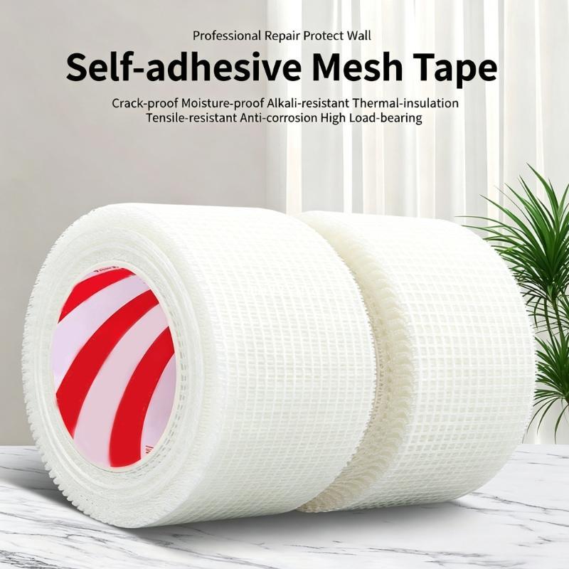 MT Fiber Wall Crack Tape สําหรับ Drywall Seams เสริมเพดาน Crack การป้องกัน