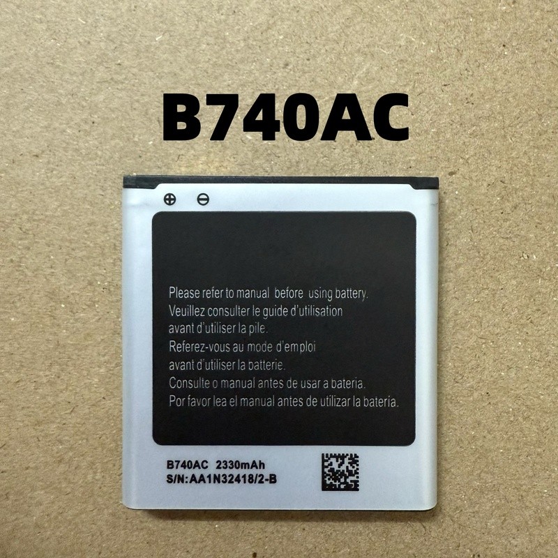 เหมาะสําหรับ Samsung SM-C101 แบตเตอรี่ NX3000 แบตเตอรี่กล้อง Galaxy S4 ซูมภาพ B740AC