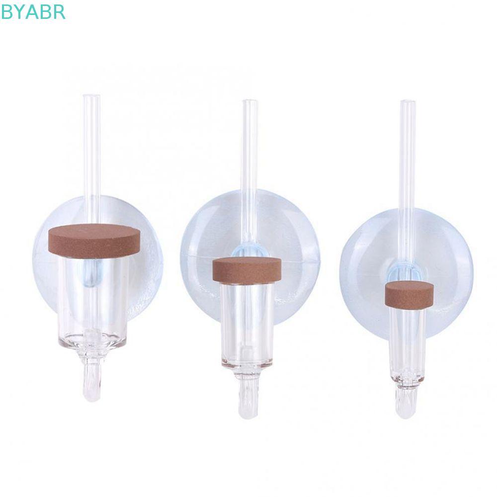 BYABR CO2 Diffuser ถ้วยดูด Mini Atomizer Water Grass Regulator Live Plant U รูปร่าง Bubble Counter