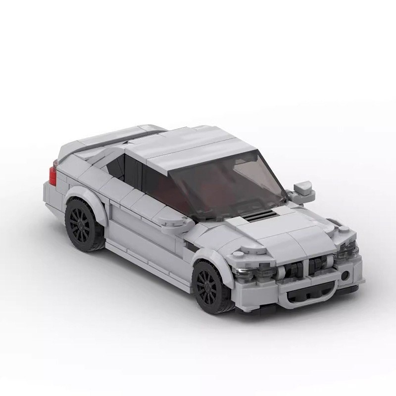 บล็อกตัวต่อในประเทศ MOC-133817 Baoma M3 CSL เข้ากันได้ประกอบของเล่นสินค้าโมเดล 8-Grid สร้างสรรค์2007