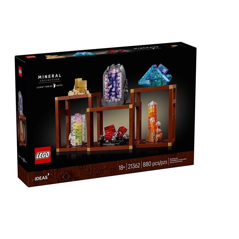 [] Creative IDEAS Series 21362 Ore Collection Building Blocks Matching Boys Girls Toys ของขวัญวันเกิ