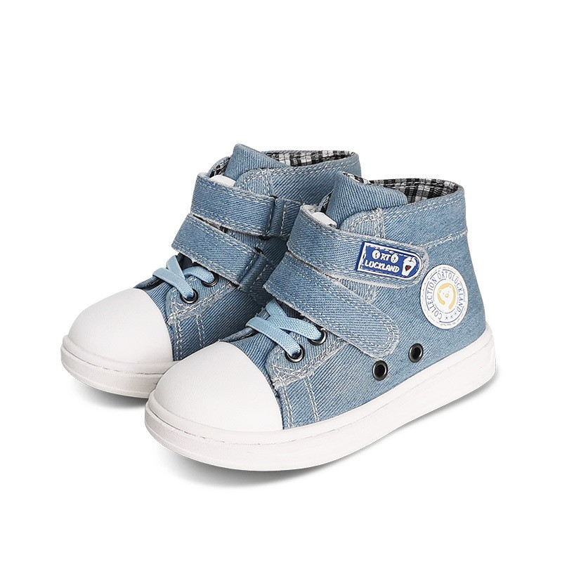 รองเท้าผ้าใบเด็กผู้หญิง เด็ก Orthopedic Casual รองเท้า Demi กางเกงยีนส์สีผ้าใบ..