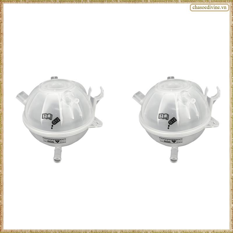 [KGX] 2X หม้อน้ํารถยนต์ Coolant Reservoir Tank Bottle 1K0121407A Golf MK6 MK5 CC