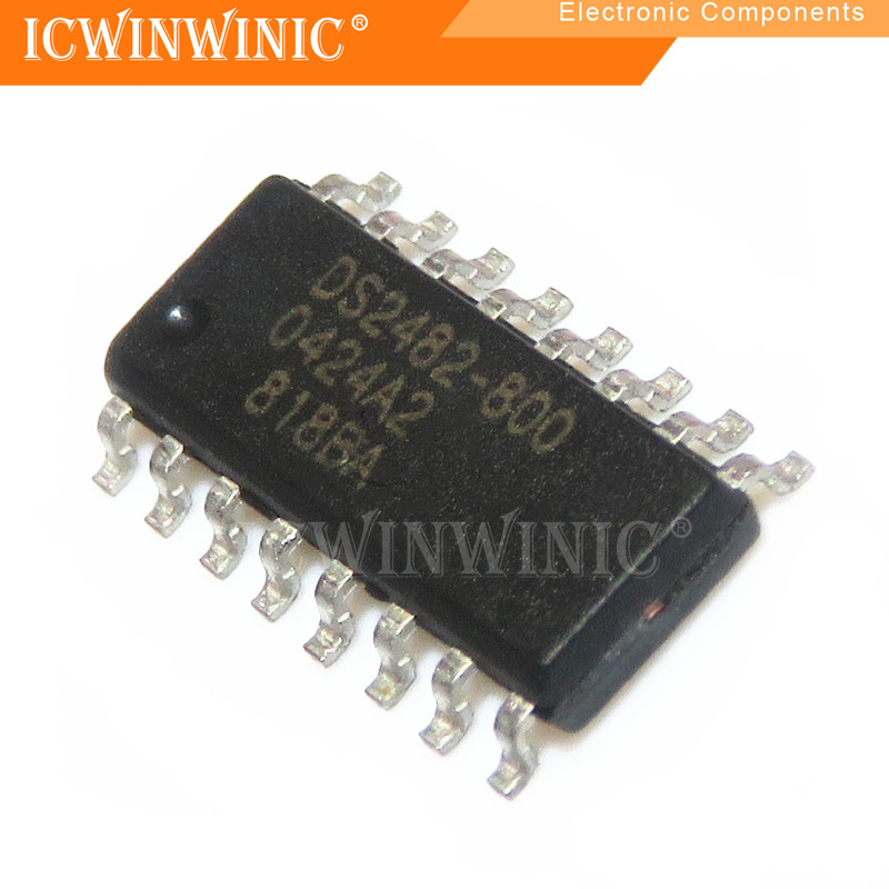 5 ชิ้น DS2482-800 DS2482 SOP-16 ส่วนประกอบอิเล็กทรอนิกส์