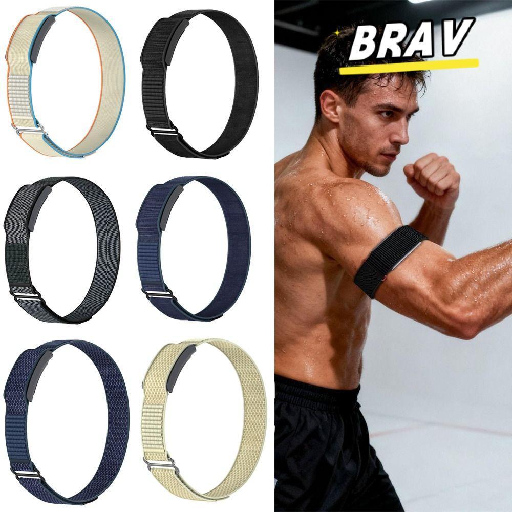 BRAV Fitness Tracker Arm Band,Breathable Loop Design Sport Band Bicep Band,ไนลอนปรับสายสําหรับAmazfi