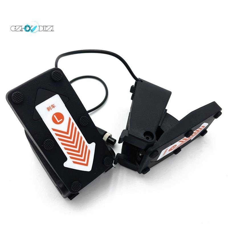 GzhxdiiziChild Speed Limit คันเร่งและเบรคเหยียบอะไหล่สําหรับ Gokart Kit Accelerator เบรคเหยียบสําหรั